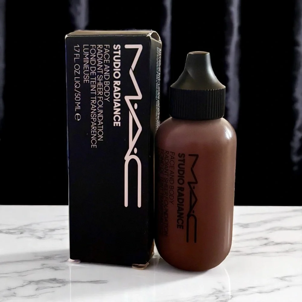 💎 MAC COSMETICS BODY RADIANT SHEER FOUNDATION Shade N7 Full-Size New